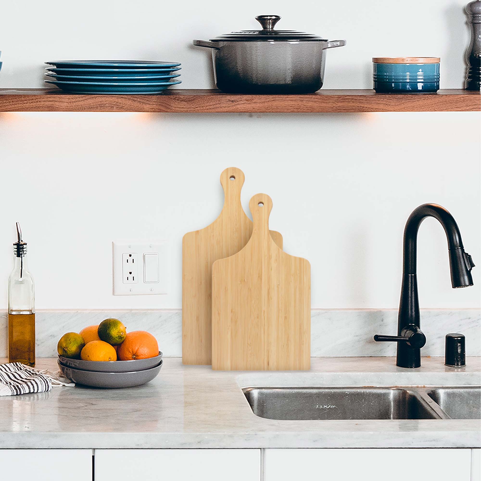 Cutting boards and kitchen essentials